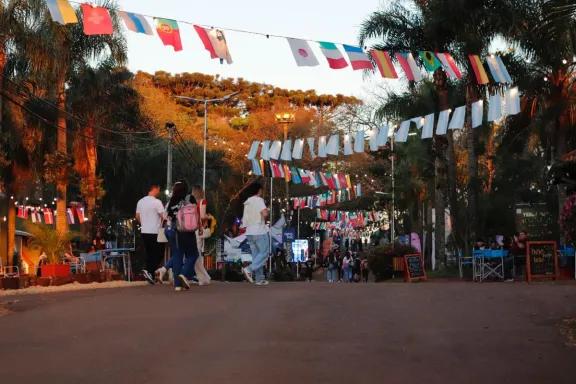Llegó la noche más esperada en la Fiesta Nacional del Inmigrante