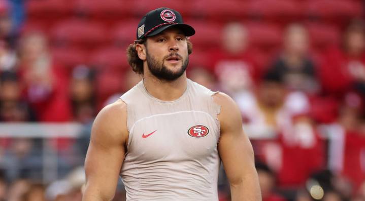 Who Is Nick Bosa Dating? All About the 49ers Player’s Rumored Girlfriend & His Relationship History | Jenna Berman, Katie Williams, Lauren Maenner, Nick Bosa