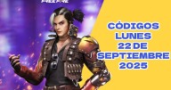 Códigos de Free Fire para canjear premios GRATIS, lunes 22 de septiembre: LISTA COMPLETA