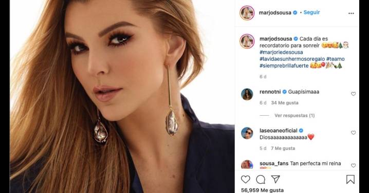 Marjorie de Sousa reacciona con calma a acusaciones de Julián Gil