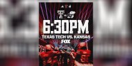 No. 11 Texas Tech set for 6:30 p.m. home kick against Kansas on Oct. 11