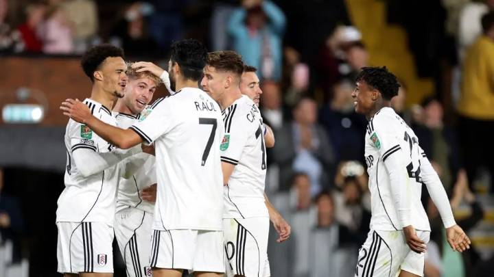 Avanza Fulham y Raúl en la EFL Cup