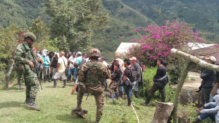 Líder social de la zona rural de La Plata, Huila, salió desplazado para no ser asesinado por las disidencias de las Farc