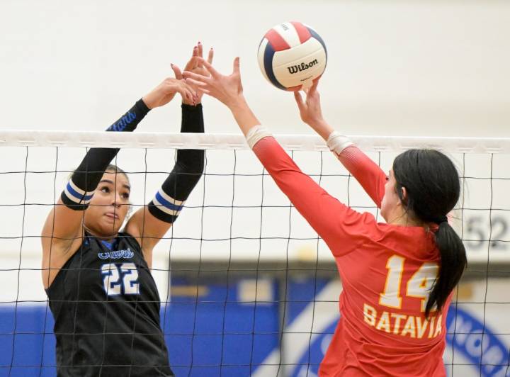 Volleyball: Sidney Wright, St. Charles North beat Batavia