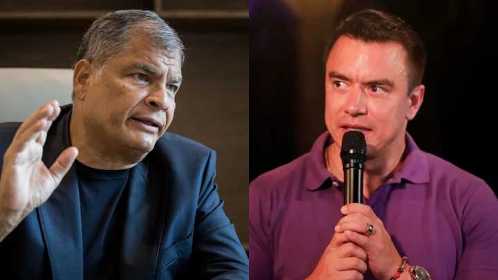 Asamblea Constituyente: Correa apoyó la idea de Noboa pero para "mandarlo a la casa"