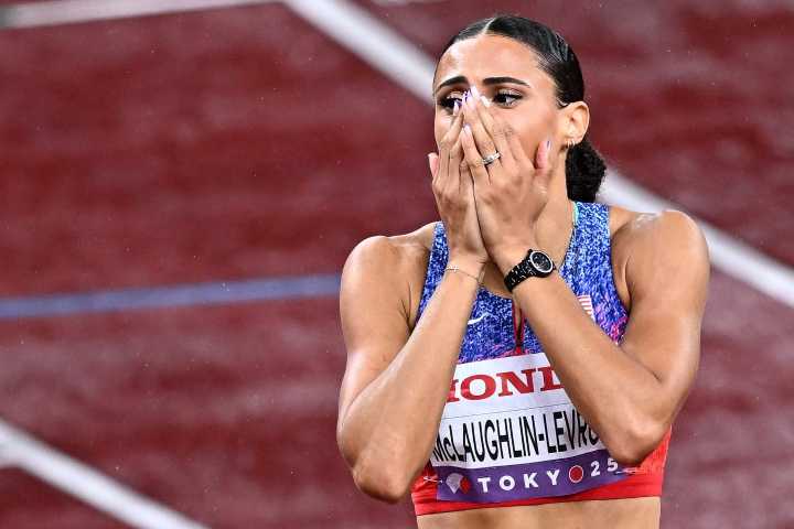 Sydney McLaughlin-Levrone Bursts in Tears After Breaking 42-Year-Old Record at World Athletics Championship Sydney McLaughlin-Levrone made history in Tokyo with explosive speed in the women's 400m fin