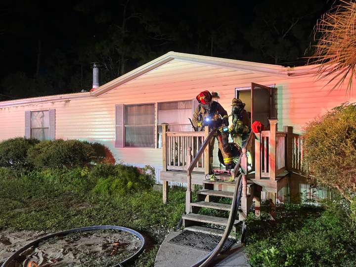 Brooksville house fire sends one to hospital, cause under investigation