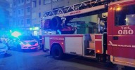 Incendio de pastos durante la madrugada en la calle Poeta Jesús Rasueros