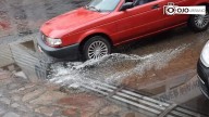 Basura obstruye desagüe pluvial de la calle Mario Vázquez Raña; Servicios Públicos revisará para realizar limpieza