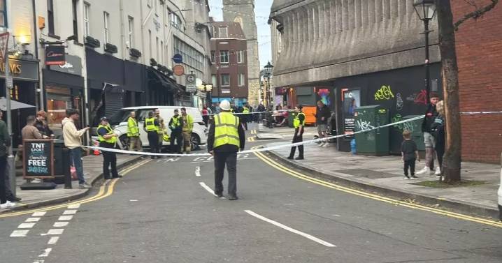 Cardiff crash RECAP: Van smashes into building in busy city centre