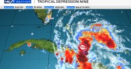 Will Tropical Depression Nine impact South Florida? See its projected path.