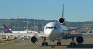 Oakland People’s Arms Embargo Coalition protests at OAK over military cargo shipments to Israel