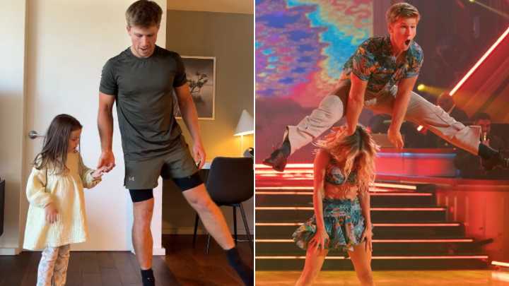 Robert Irwin shares adorable Dancing With The Stars practice video with niece Grace