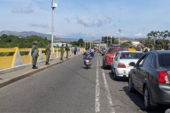 Reportan despliegue militar en el Puente Internacional Simón Bolívar