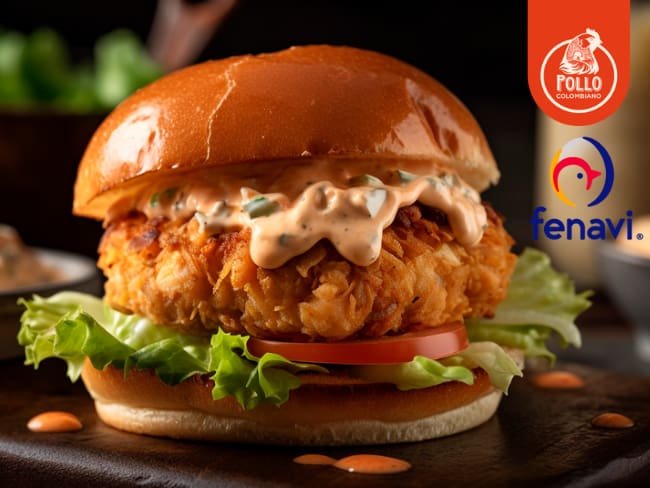Llega el ‘Pollo Burger’ del 12 al 21 de septiembre, se realizará en ocho ciudades de Colombia
