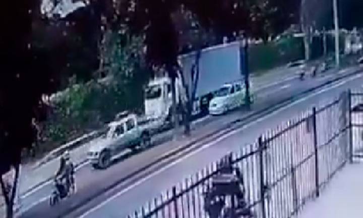 Video atentado en Cali revela momento exacto de la explosión