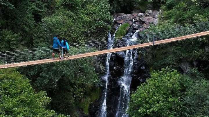 Cascadas Dos Mundos, paraíso natural que divide Hidalgo y Puebla