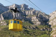 Un desprendimiento en la vía del funicular de Montserrat obliga a evacuar a 27 personas