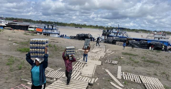 Colombia's lone Amazon port faces drying river and rising tensions with Peru