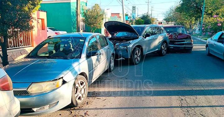 Deja accidente en Nuevo Laredo cuantiosos da?os materiales