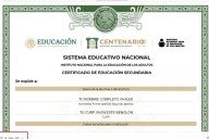 Certificado SEP... así puedes descargar GRATIS los certificados de primaria y secundaria por estado