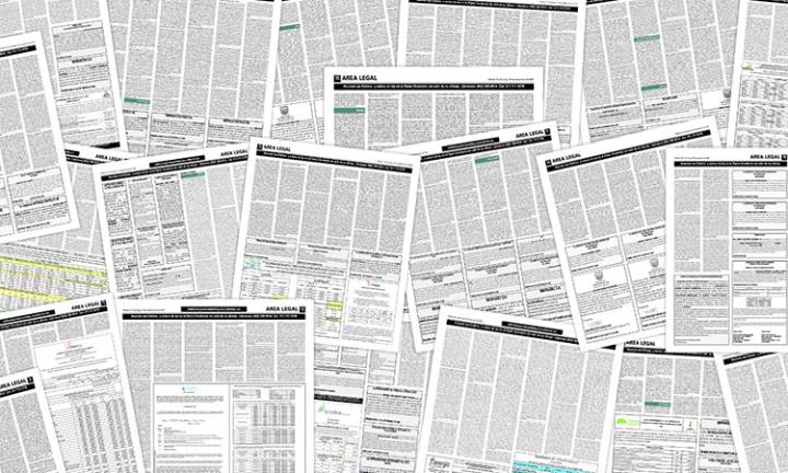 Publicación de edictos en Colombia en Diario Occidente
