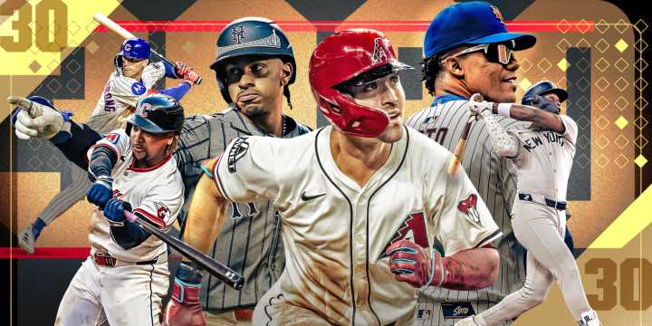 Most 30 home run, 30 stolen base players in MLB history