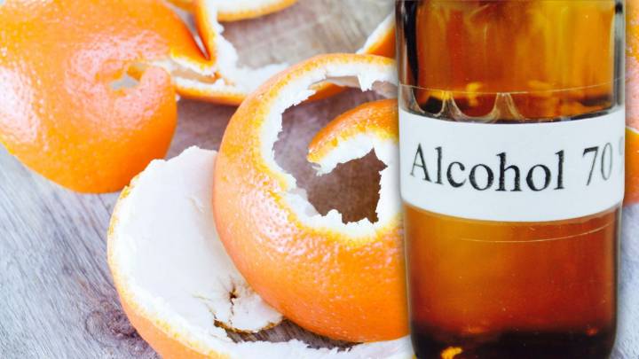 Expertos reportan los beneficios de mezclar cascaras de mandarina con alcohol: increíble para el hogar