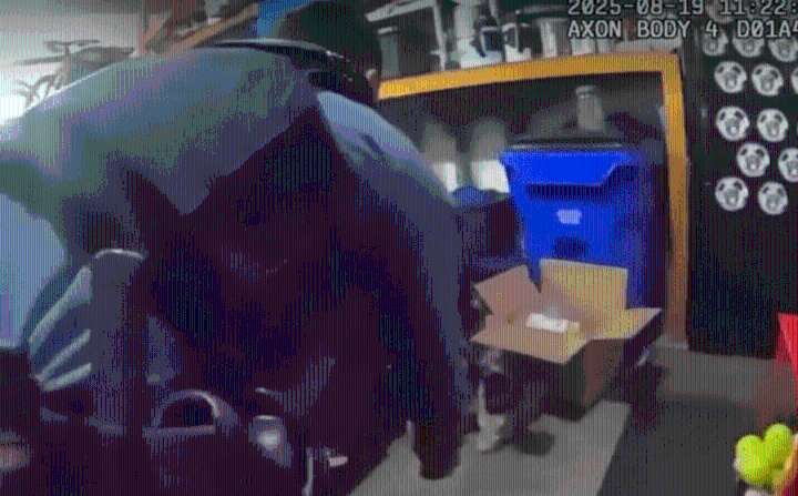 Body camera video shows officers rushing into burning home, saving family’s dog