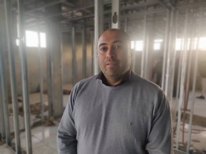 Se reanuda la construcción del cuartel de bomberos en barrio Rotary 23