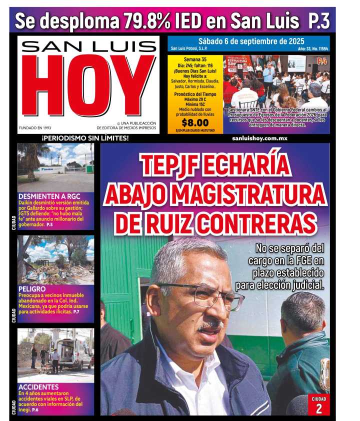 06 de septiembre
