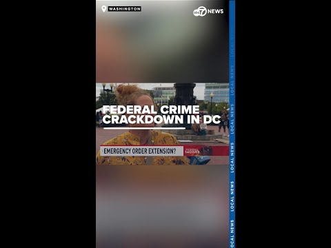 Trump's federal crime crackdown in DC results in 2,000+ arrests; City pushes back