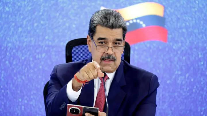 Nicolás Maduro dice que 'amenazas militares' de Estados Unidos son un 'problema de carácter internacional'