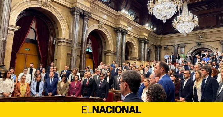 Minuto de silencio para condenar el "genocidio en Gaza" en el Parlament, con polémica incluida