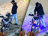 Cámara capta a ladrón rompiendo seguros de motocicleta y se la lleva en  calle de Trujilllo