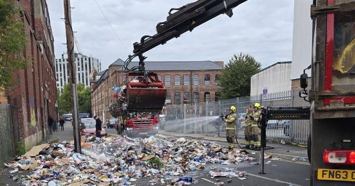 Warning issued to Nottingham residents after sixth bin lorry fire in a year