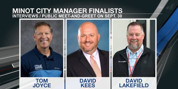 Public engagement panel on Sept 30 for Minot city manager