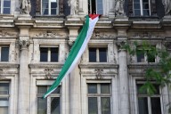 France's town halls told to remove Palestinian flags flown to mark Macron's recognition