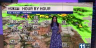 Monday night storms, major cool down Tuesday