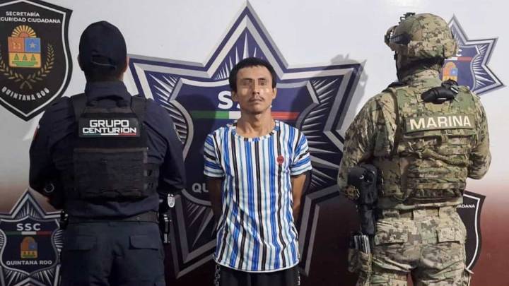Detenido en la Supermanzana 63 de Cancún por delitos contra la salud
