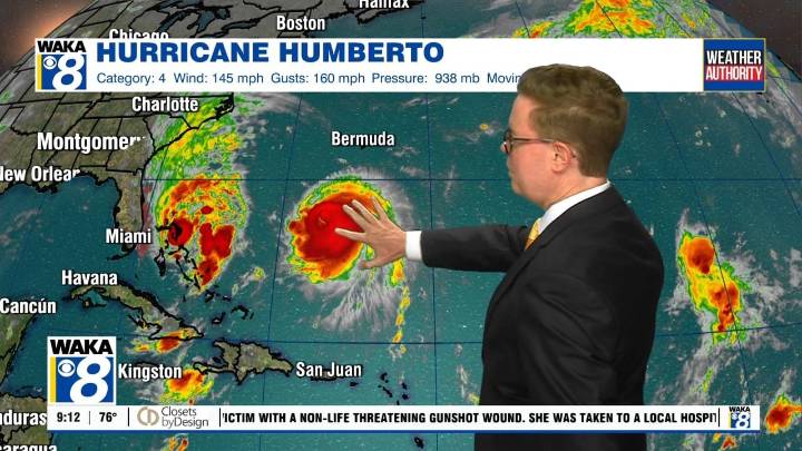 There’s a tropical storm and a powerful hurricane in the Atlantic Ocean