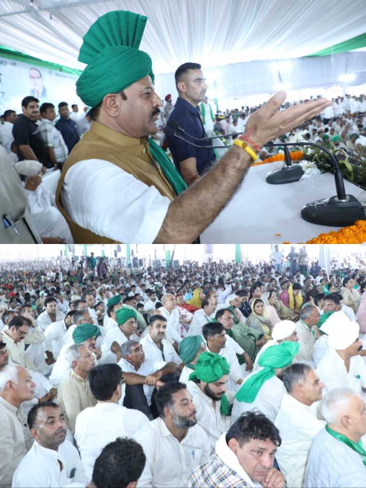 Dy CM pays tribute to former Dy PM Ch Devi Lal, former CM of Haryana OP Chautala