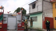 Con quemaduras resulta un hombre durante conato de incendio en la colonia Carriles