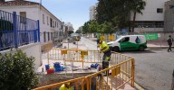 Estepona arranca las obras para dotar a la avenida San Lorenzo de nueva red de saneamiento y doble sentido de circulación