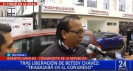 Roberto Sánchez anuncia que Betssy Chávez podría ser su asesora en el Congreso
