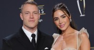 Olivia Culpo Brings 2-Month-Old Daughter Colette to First NFL Game to Cheer on Dad Christian McCaffrey! 
