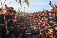Cabello juramenta 1a cohorte de Entrenamiento de Resistencia