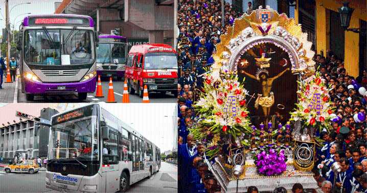 Señor de los Milagros 2025: guía completa para llegar a la primera procesión, rutas y desvíos del Metropolitano y corredores