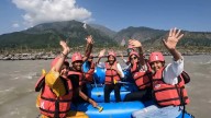 J-K: Water rafting resumes on Chenab River in Reasi