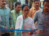 Mamata Banerjee inaugurates Durga Puja pandal in Kolkata